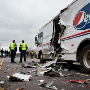 Brand in bestelbus aan de snoystraat in gouda geblust