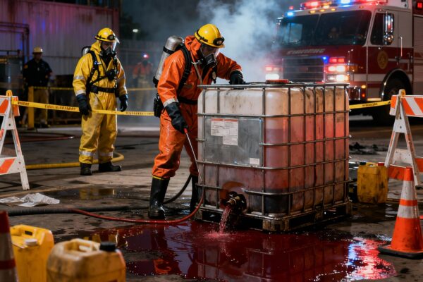Gevaarlijke stoffen vrijgekomen bij ongeval in weert