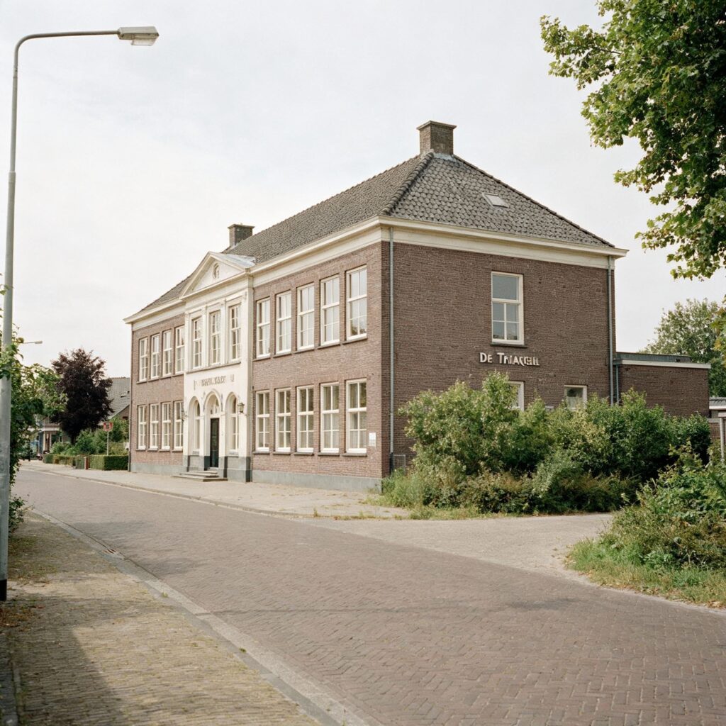 Oud schoolgebouw de triangel in wieringerwerf opnieuw te koop: biedingen voldoen niet aan de eisen