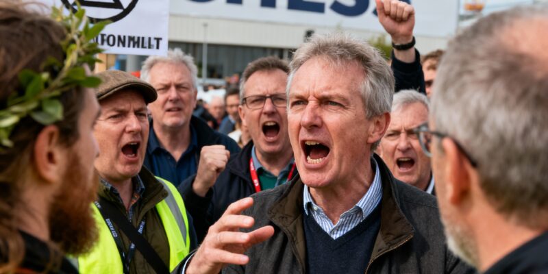 Ijmonders kritisch op extinction rebellion na protest bij tata steel chess tournament