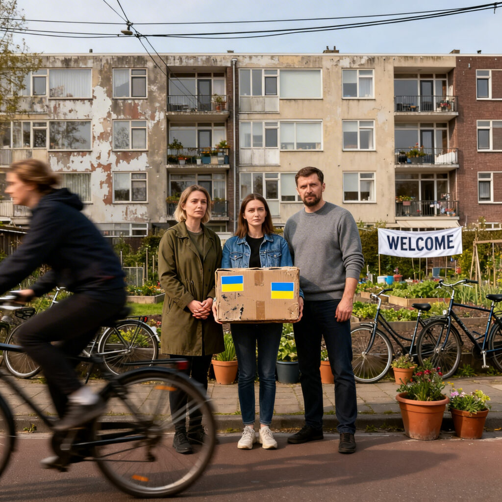 Oekraïense vluchtelingen vinden stabiliteit en identiteit in nederland