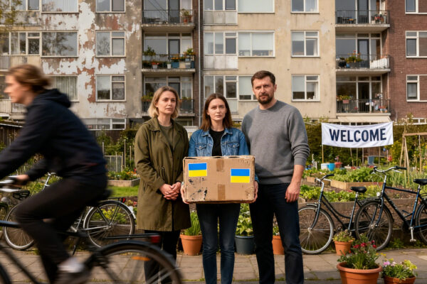 Oekraïense vluchtelingen vinden stabiliteit en identiteit in nederland