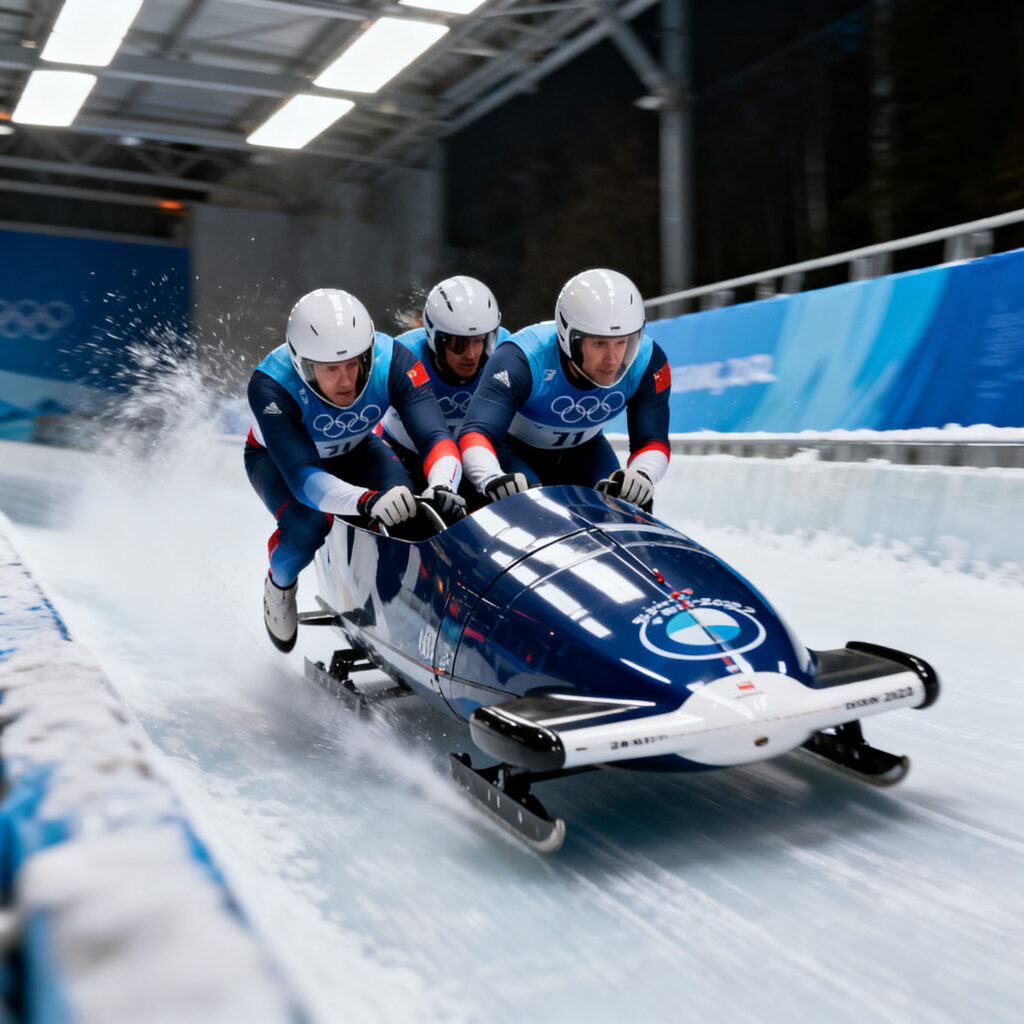 Bobsleeteam met olympische ambitie bereikt ongekende snelheden