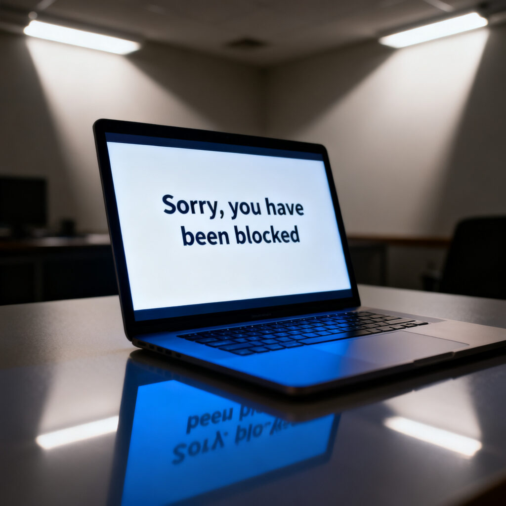 Sorry, je bent geblokkeerd
