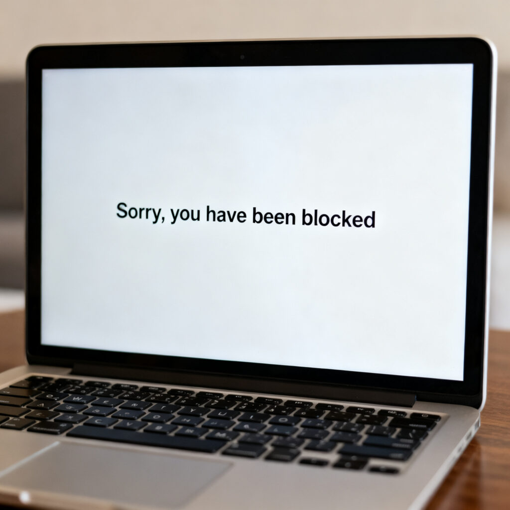 Sorry, u bent geblokkeerd