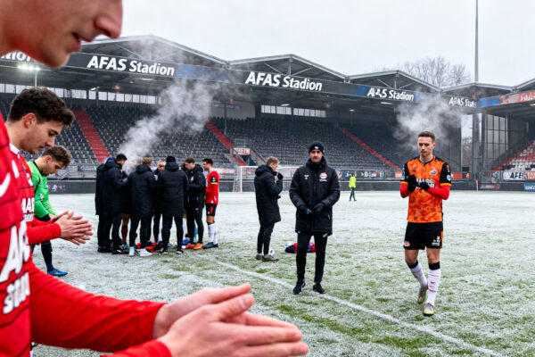 Az en fc volendam hervatten tweede seizoenshelft in koud alkmaar