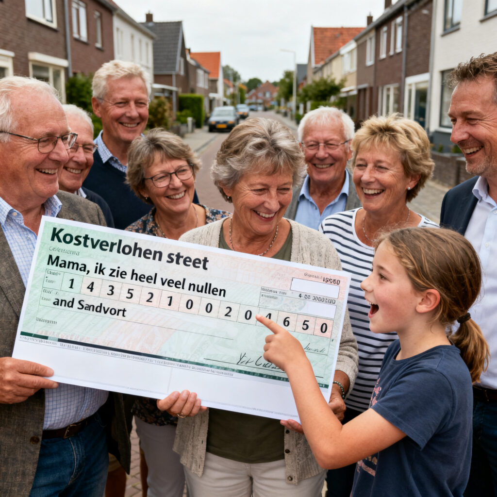 Bewoners van kostverlorenstraat in zandvoort winnen samen miljoen euro