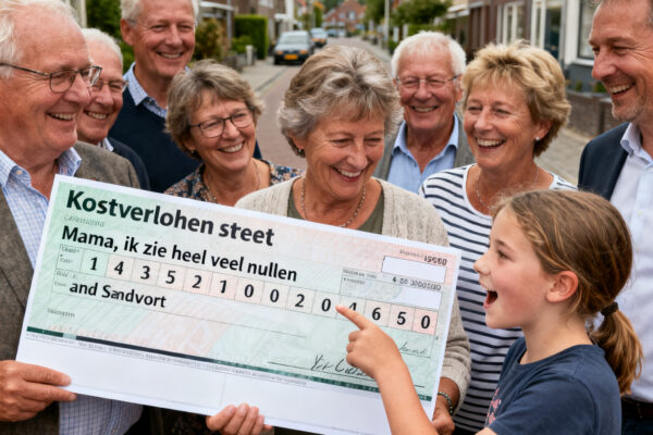 Bewoners van kostverlorenstraat in zandvoort winnen samen miljoen euro