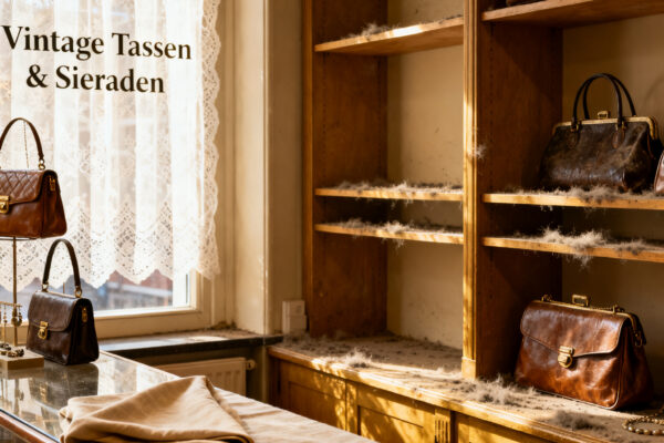 Vintage tassen & sieraden in haarlem opent deuren na overlijden eigenaresse ida