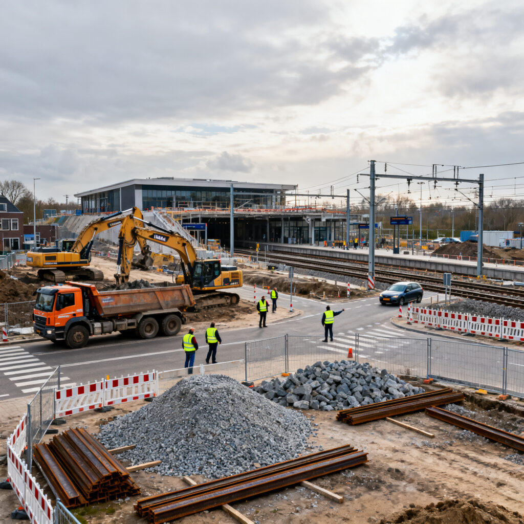 Hoorns stationsgebied krijgt grote opknapbeurt voor verbeterde spoorveiligheid