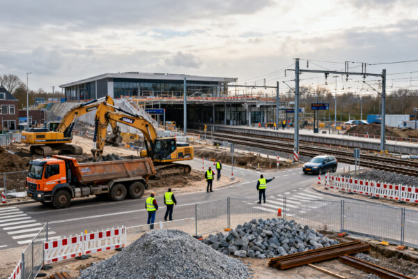 Hoorns stationsgebied krijgt grote opknapbeurt voor verbeterde spoorveiligheid
