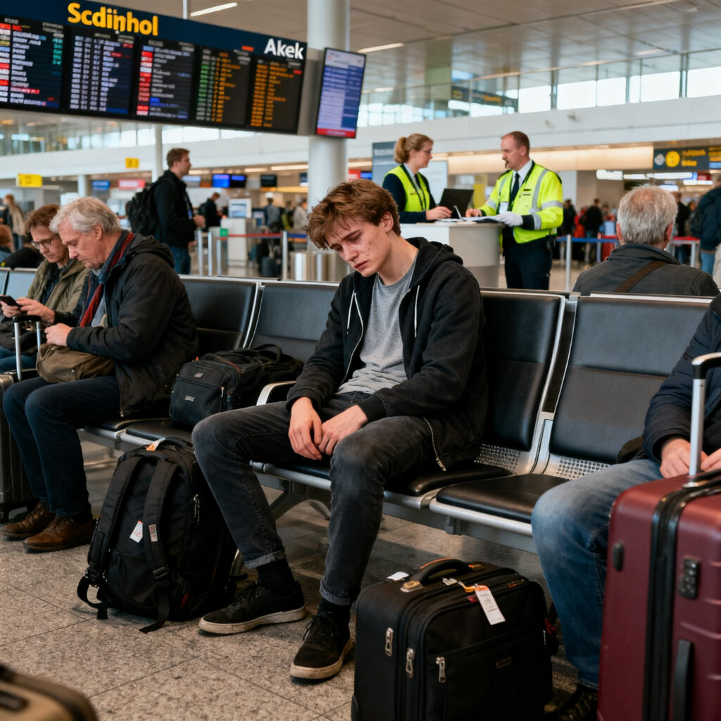 Kofferchaos op schiphol: reizigers wachten dagen op bagage