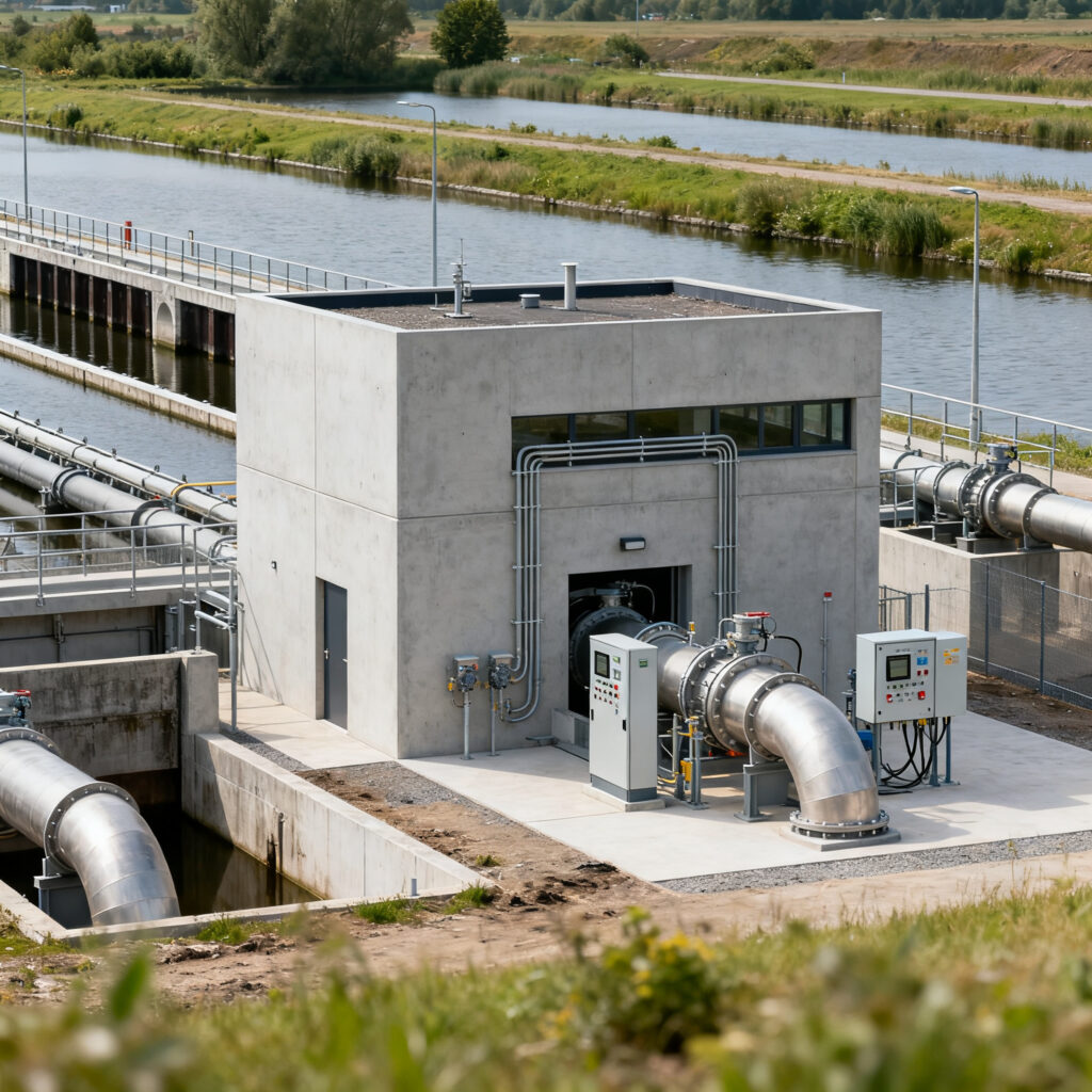 Nieuw standaardgemaal in velsen-zuid belooft storingsvrije toekomst
