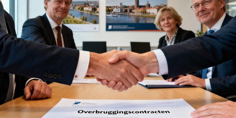 Gemeenten in zaanstreek en waterland sluiten overbruggingscontracten