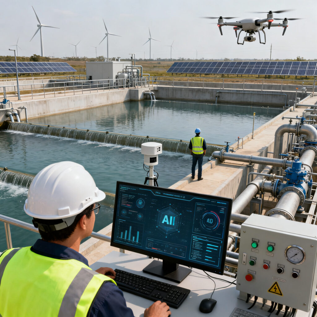 Waterschap wil met ai uitstoot van lachgas op zuiveringen beperken