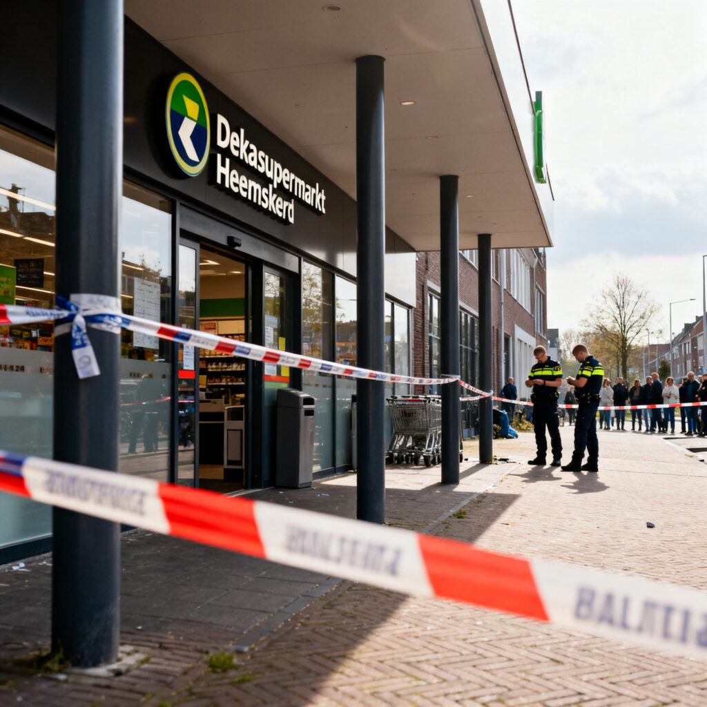 Zaak rond steekpartij bij deka-supermarkt heemskerk binnenkort op zitting