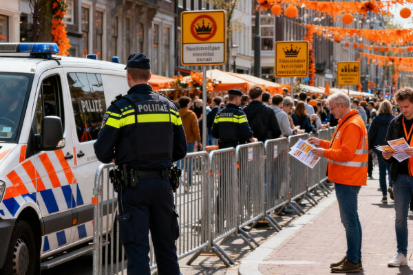 Strengere maatregelen tijdens koningsdag in amsterdam aangekondigd