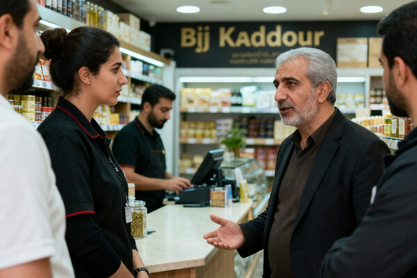 Bij kaddour in de winkel herkennen ze niets van verdeeldheid: “anderen vinden dat bijzonder”