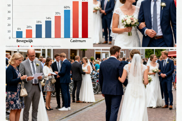 Bijna 1.100 koppels trouwen of registreren zich in regio beverwijk