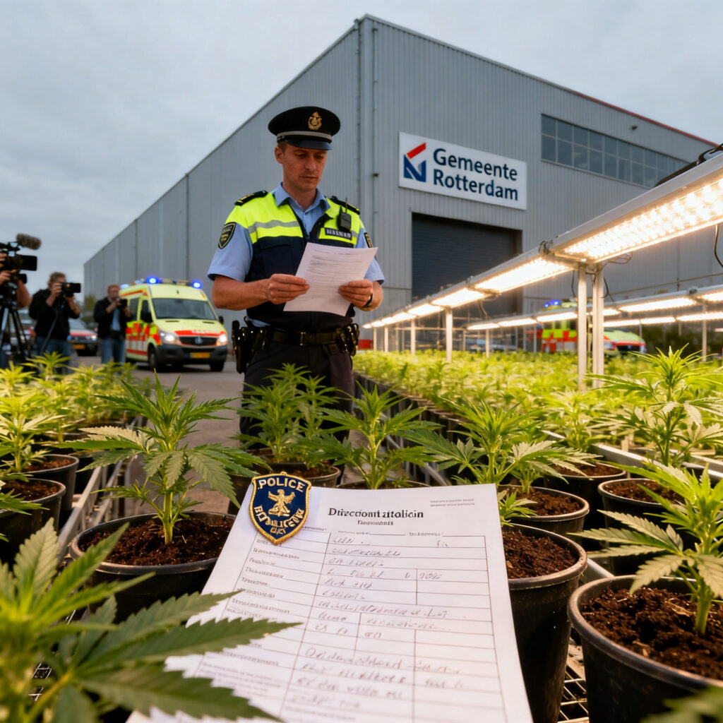 Bedrijfspand in hollands kroon gesloten na vondst van wietplanten