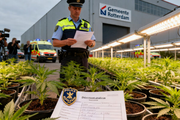 Bedrijfspand in hollands kroon gesloten na vondst van wietplanten