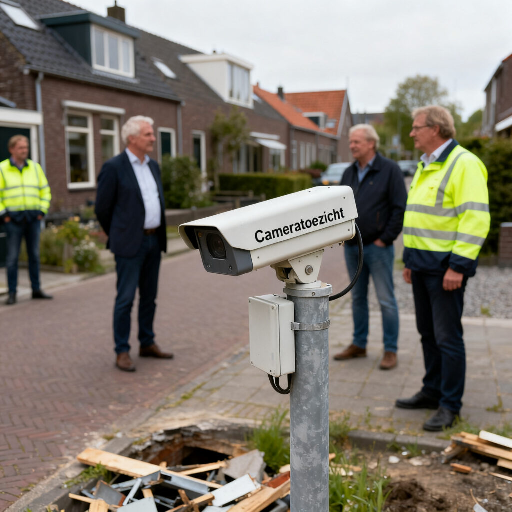 Cameratoezicht in floradorp stopt voortijdig: burgemeester ziet geen noodzaak meer