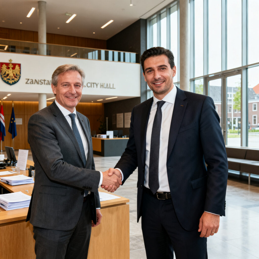 Damir dulovic neemt rol van lennart graaff als concerndirecteur gemeente zaanstad over