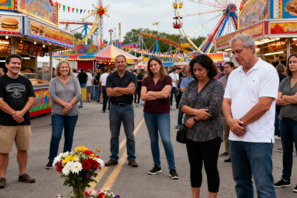 Feest en rouw komen samen op kermis in de weere na tragisch ongeval mees
