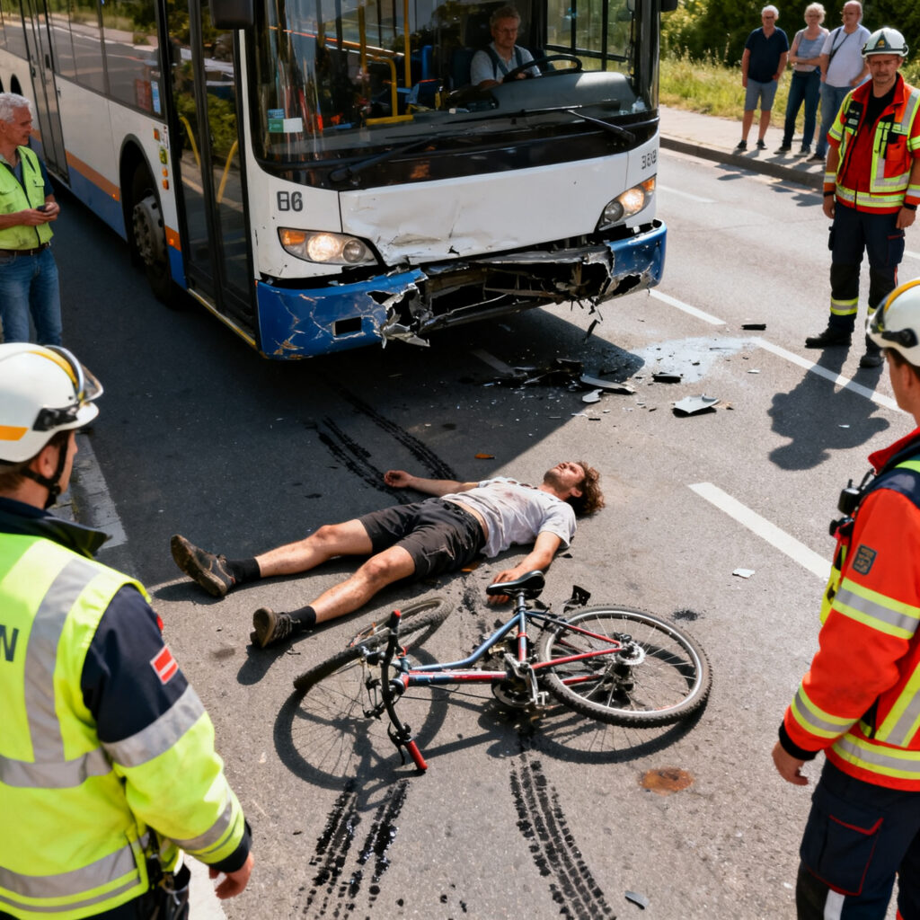 Fietser ernstig gewond na aanrijding met lijnbus in gemert