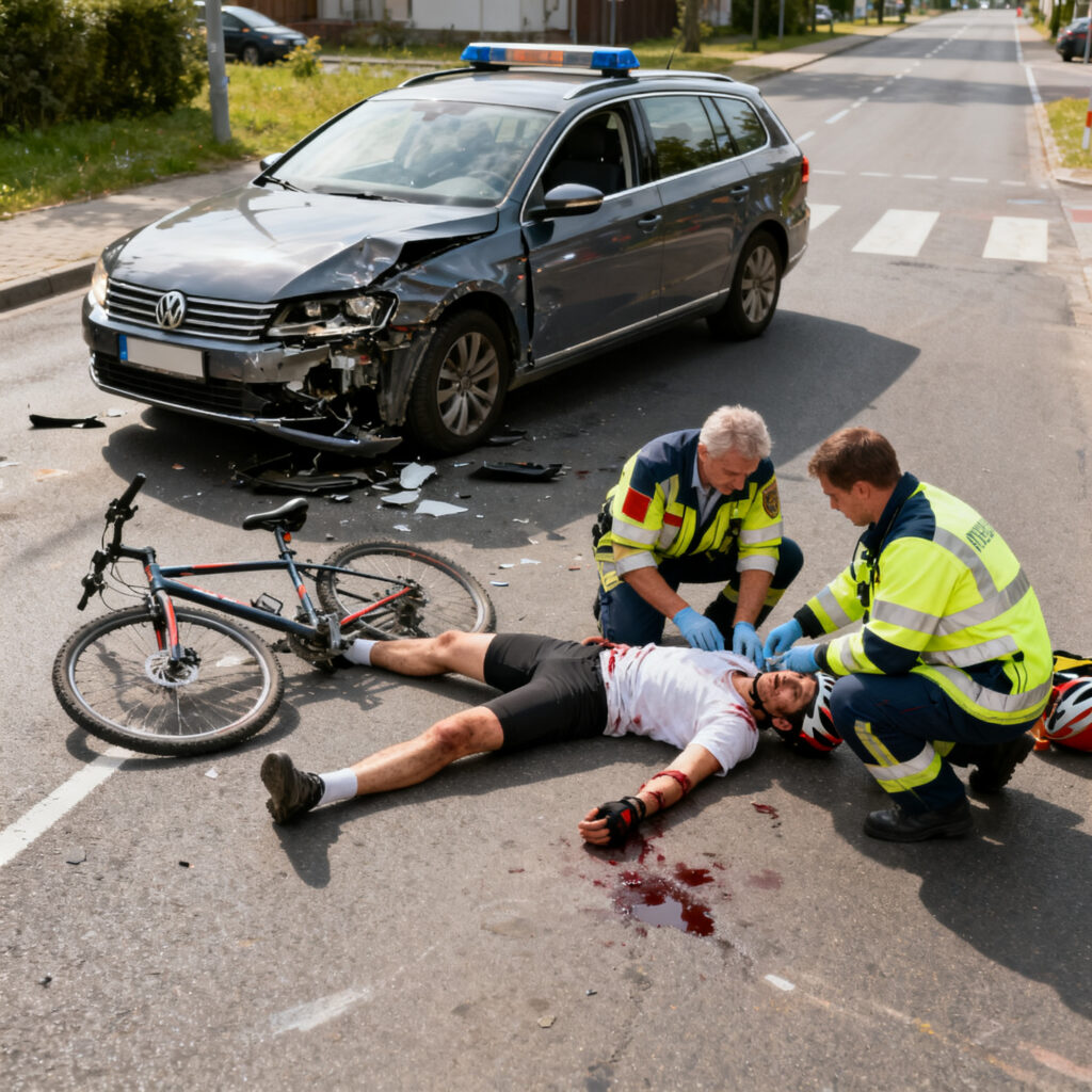 Fietser gewond na aanrijding met auto in assen