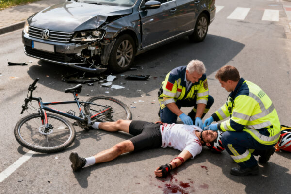 Fietser gewond na aanrijding met auto in assen
