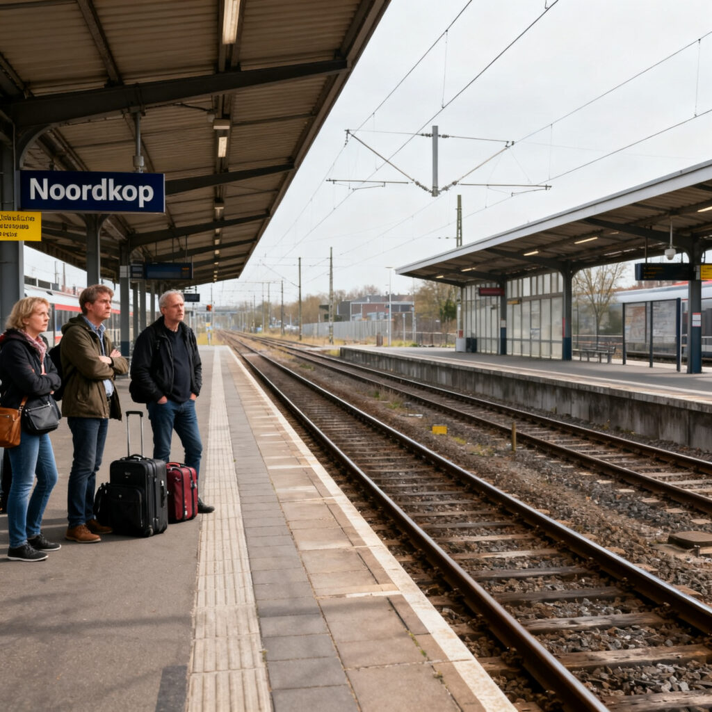 Opnieuw twee weken geen treinverkeer in de noordkop, reizigers moeten wennen