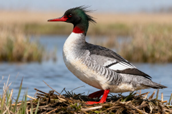 Rita mol uit wijdewormer fotografeert zeldzame kraanvogel in zaanstreek-waterland