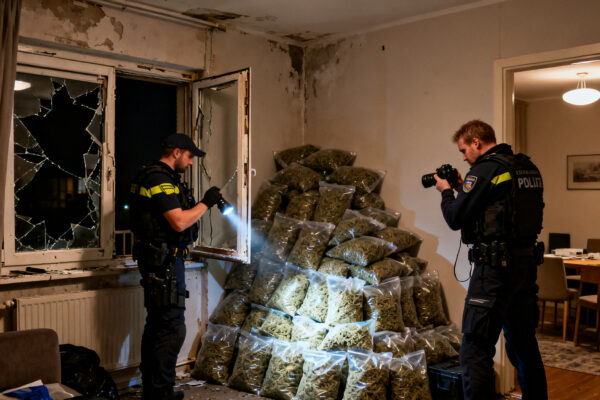 Woningoverval leidt tot ontdekking van 680 kilo hasj in amsterdam